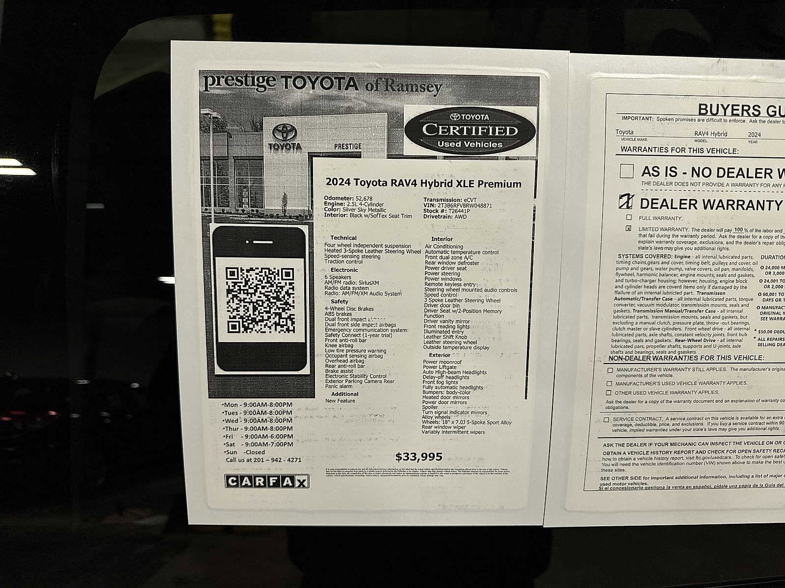 Certified 2024 Toyota RAV4 XLE Premium image 13