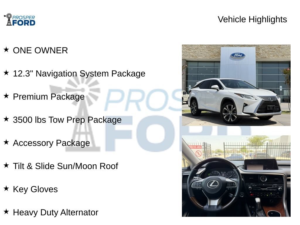 Used 2019 Lexus RX 350L FWD image 5