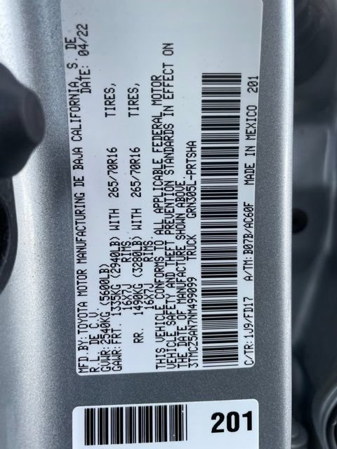 Used 2022 Toyota Tacoma TRD Off-Road AWD/4WD image 35