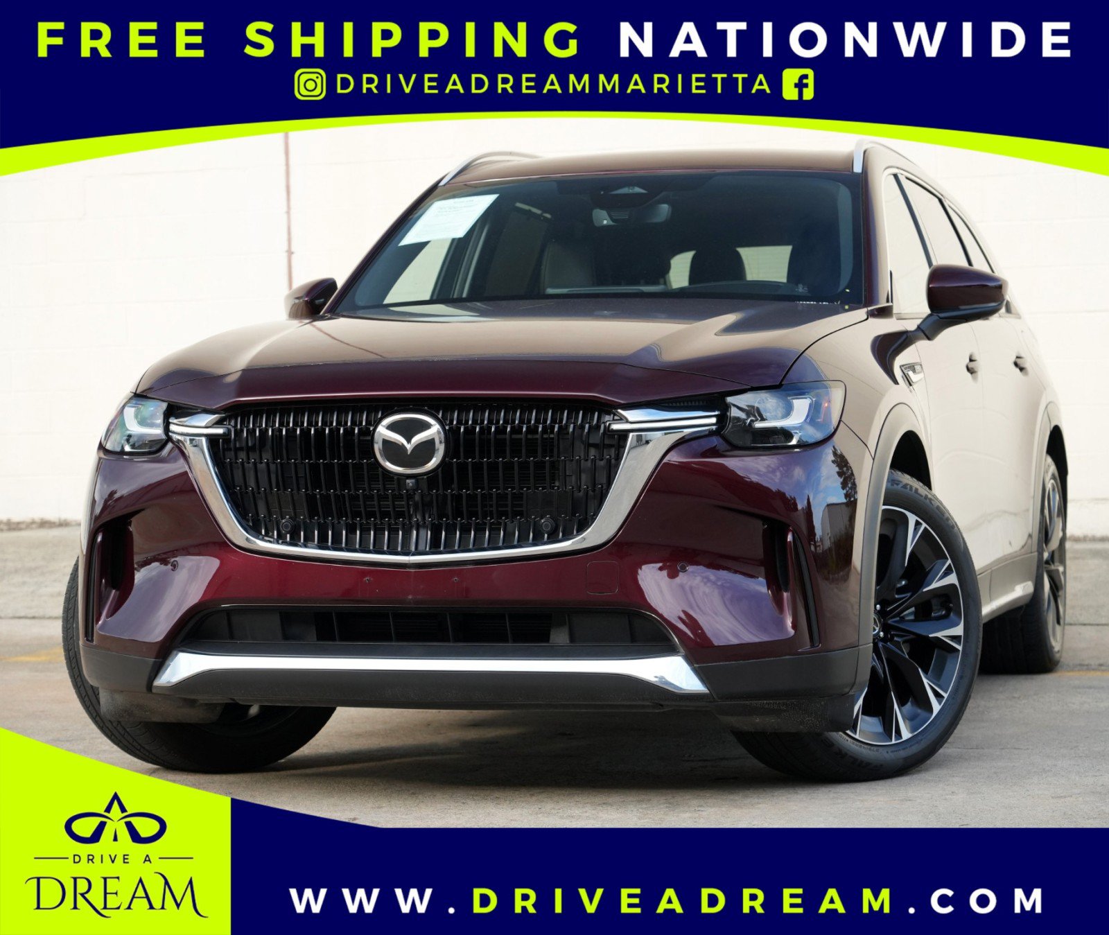 Used 2024 MAZDA CX-90 Plug-In Hybrid w/ Premium Plus AWD/4WD image 1