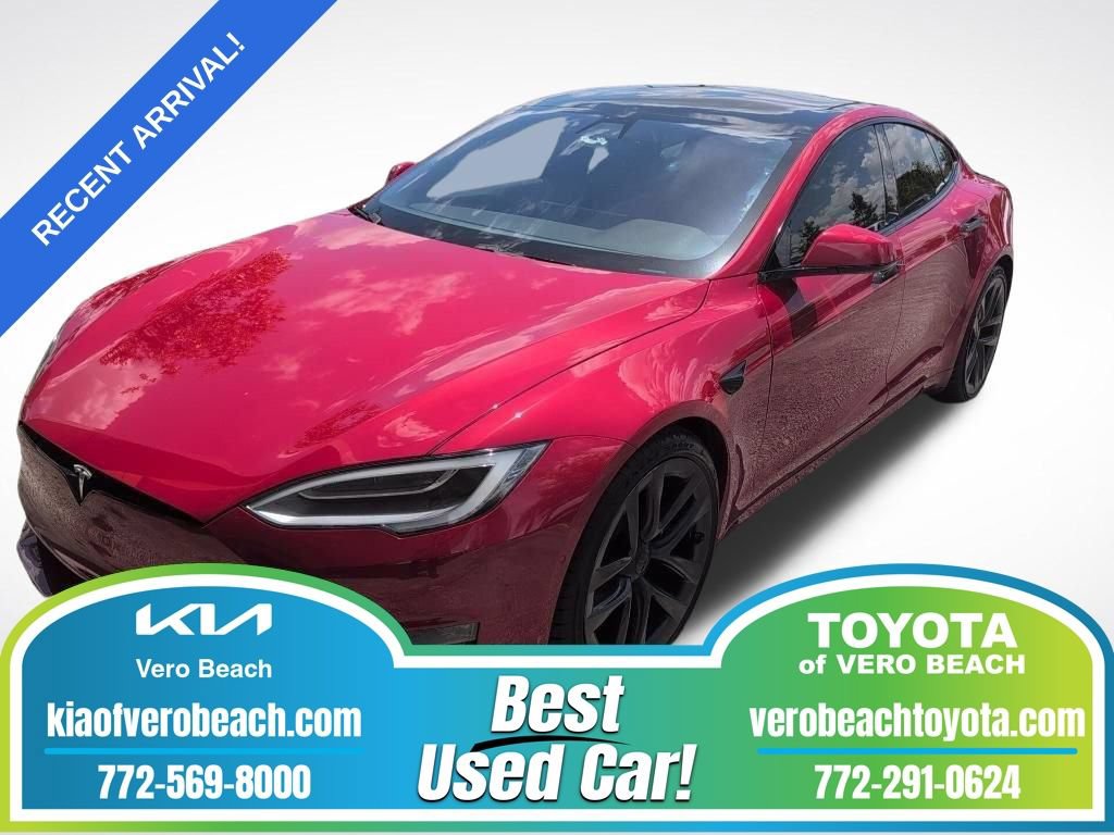 Used 2021 Tesla Model S Plaid AWD/4WD image 1