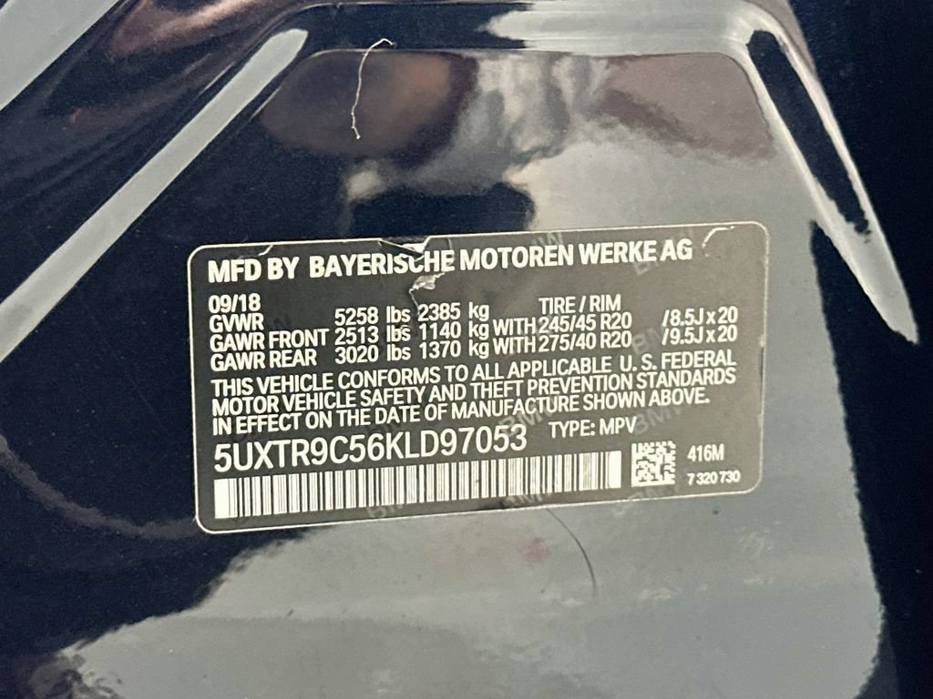 Used 2019 BMW X3 xDrive30i w/ M Sport Package 2 AWD/4WD image 33