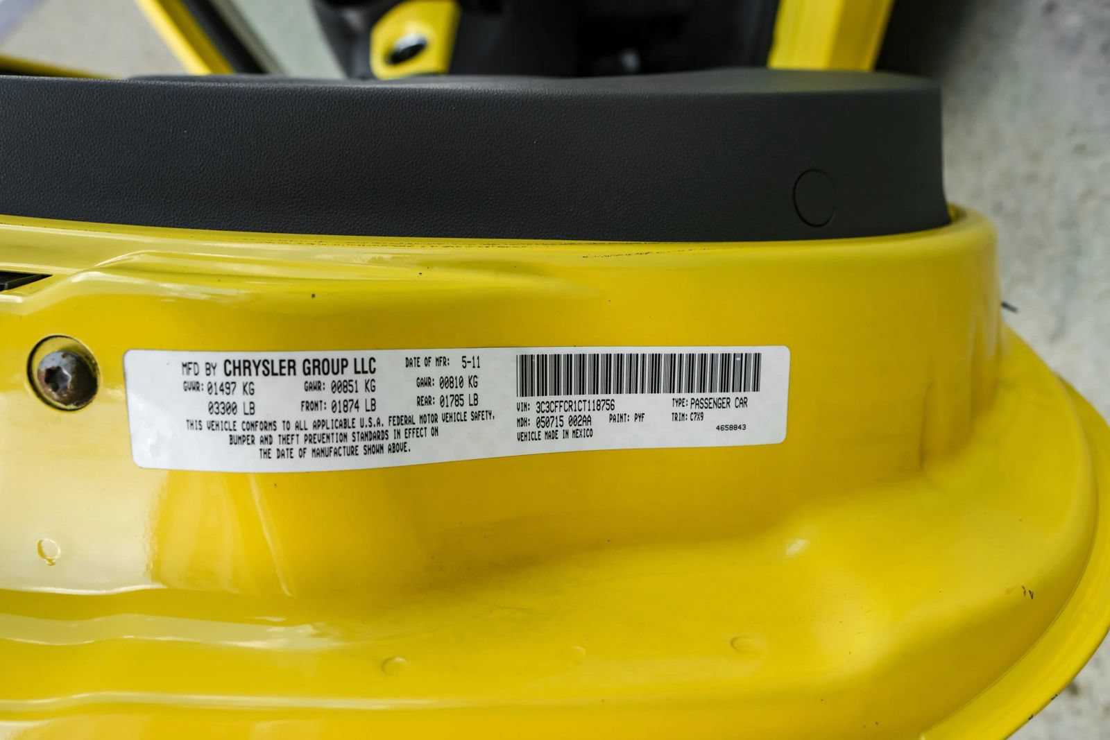 Used 2012 FIAT 500 Lounge FWD image 45