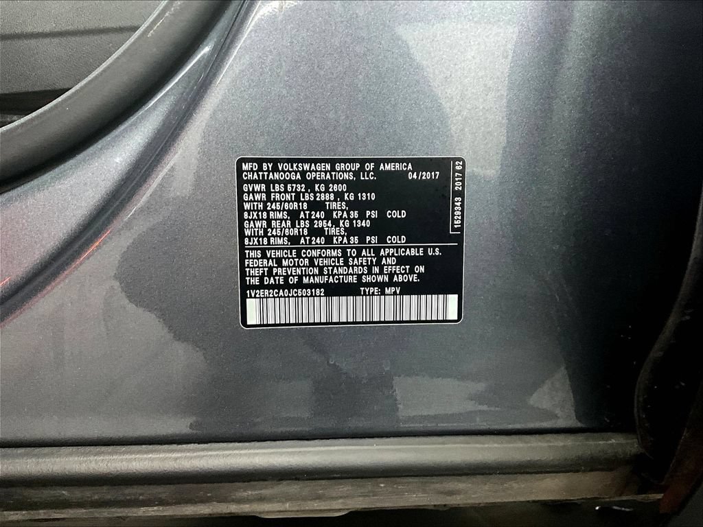 Used 2018 Volkswagen Atlas SEL FWD image 17