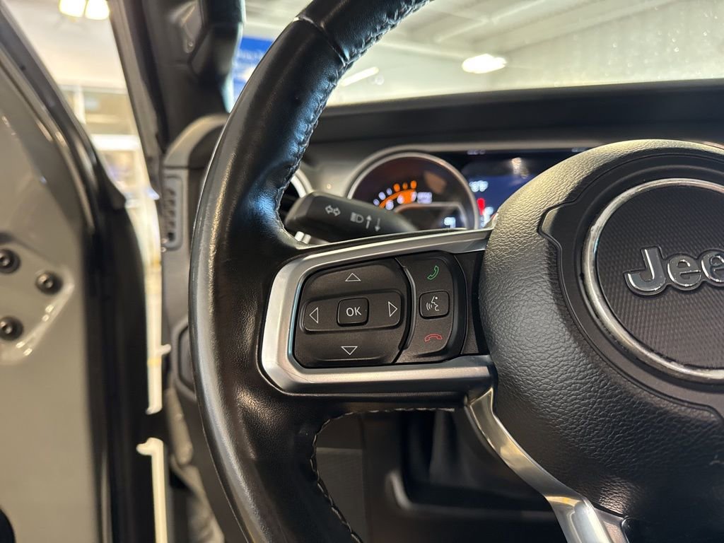 Used 2021 Jeep Wrangler Unlimited Sahara w/ Uconnect 4C Nav & Sound Group image 16