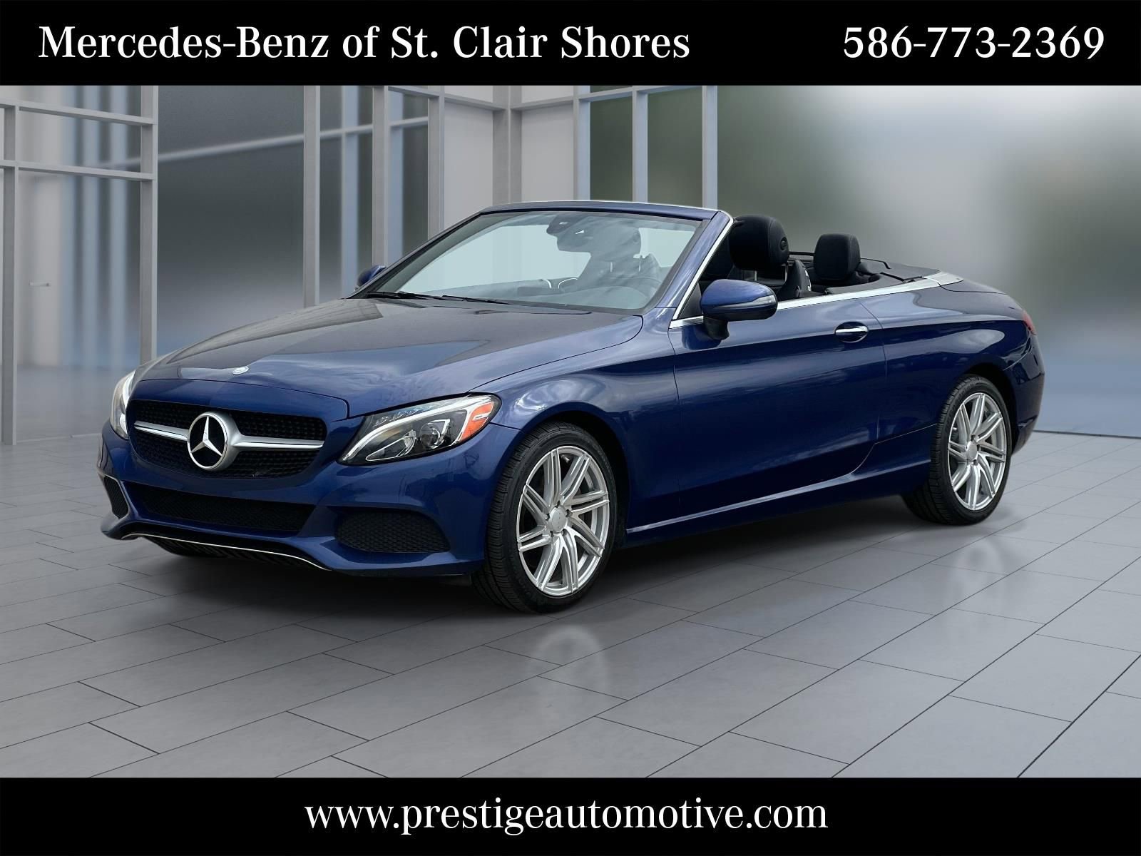 Used 2017 Mercedes-Benz C 300 4MATIC Cabriolet image 2