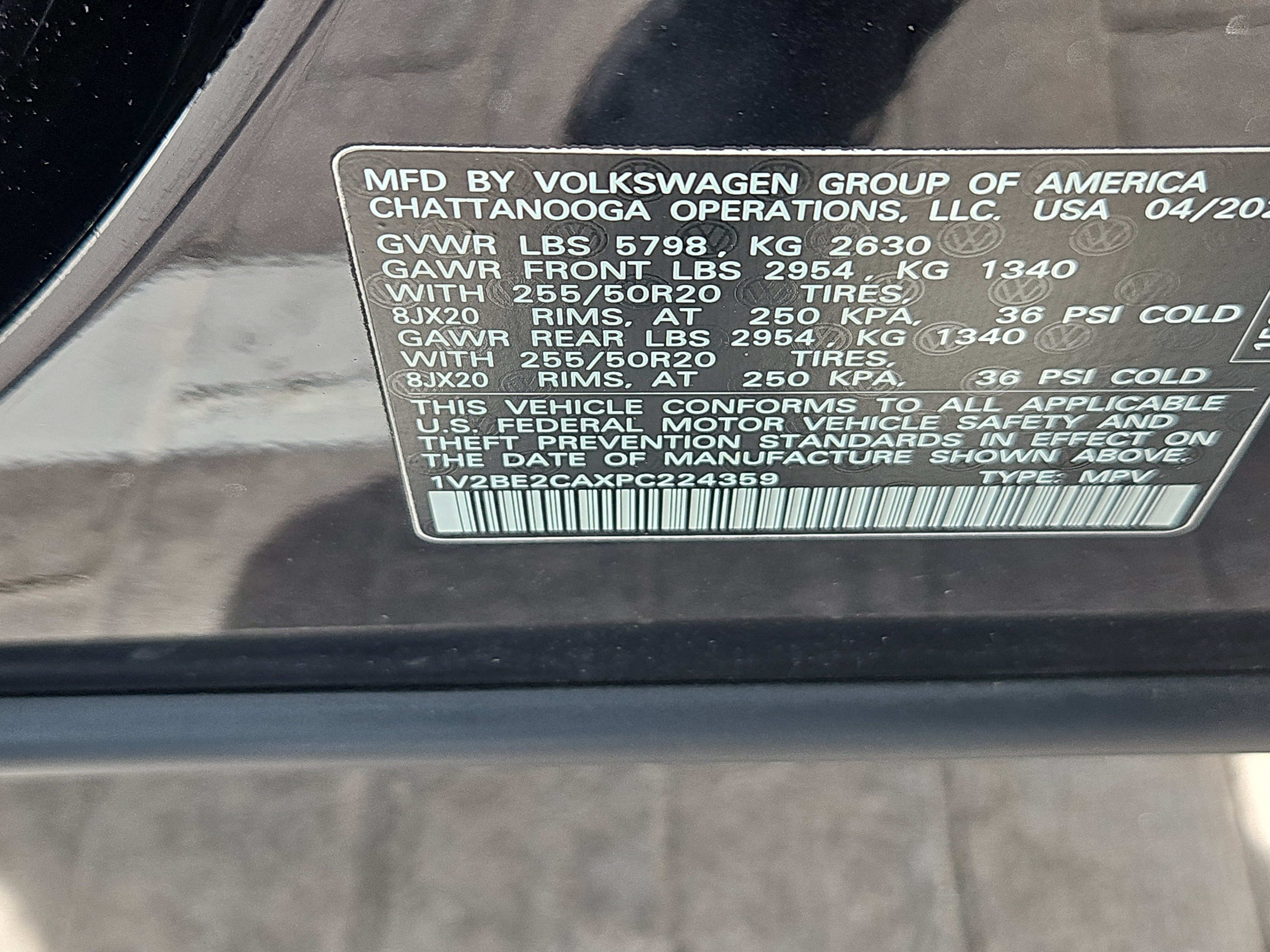 Certified 2023 Volkswagen Atlas Cross Sport SEL AWD/4WD image 8