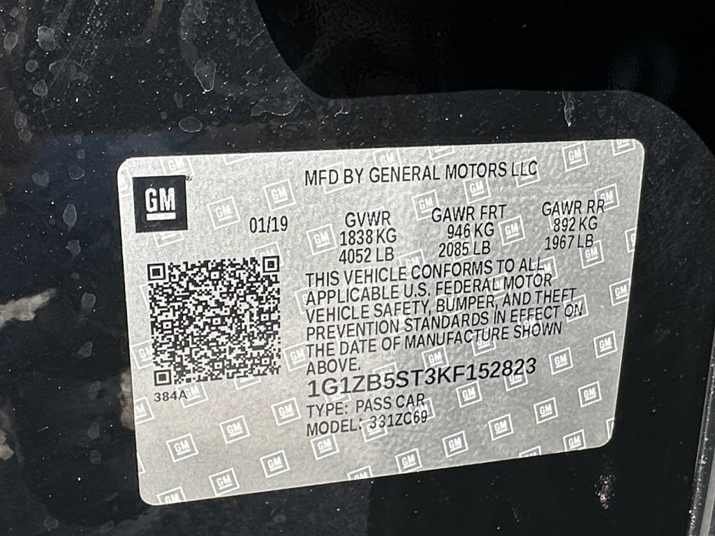 Used 2019 Chevrolet Malibu LS FWD image 16