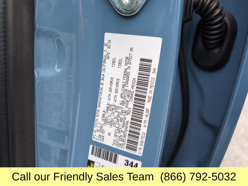 New 2026 Toyota Tacoma TRD Sport image 25