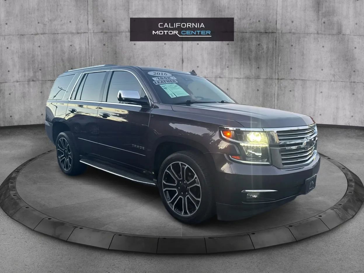 Used 2016 Chevrolet Tahoe LTZ RWD image 1