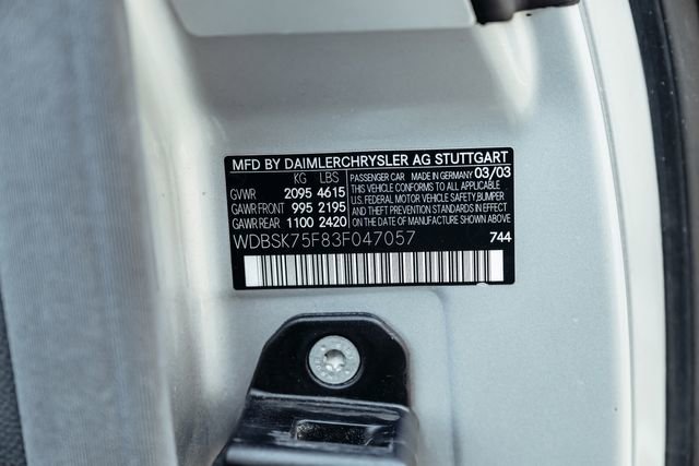 Used 2003 Mercedes-Benz SL 500 image 64