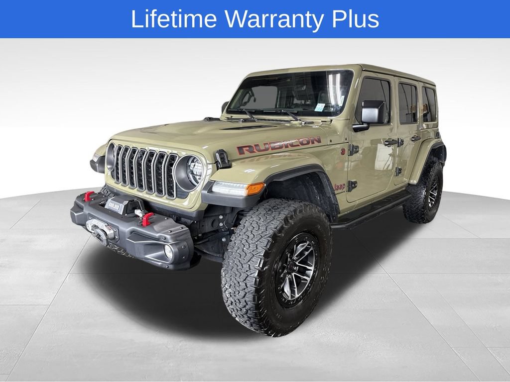 Used 2025 Jeep Wrangler Unlimited Rubicon AWD/4WD image 1