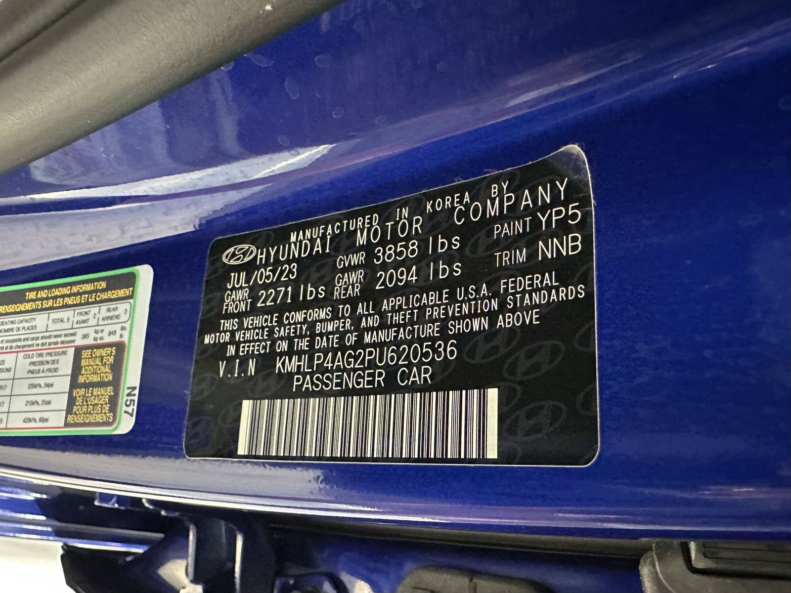 Certified 2023 Hyundai Elantra Limited FWD image 16