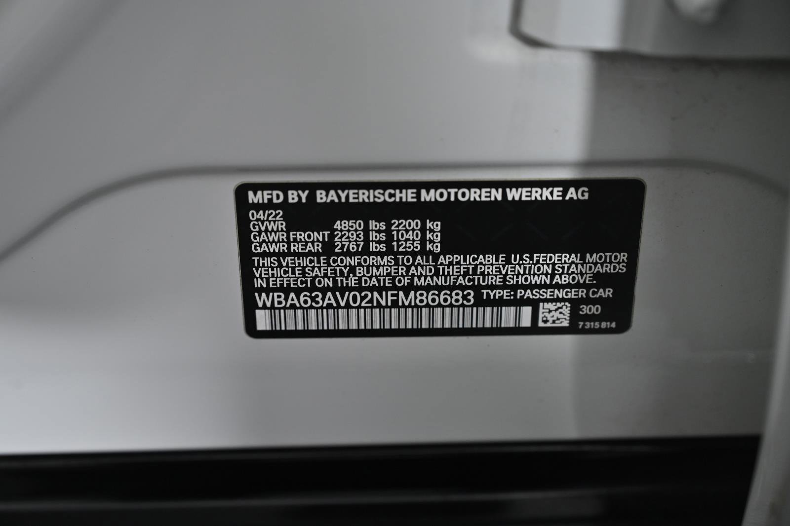 Used 2022 BMW 430i Gran Coupe w/ Premium Package 2 image 38