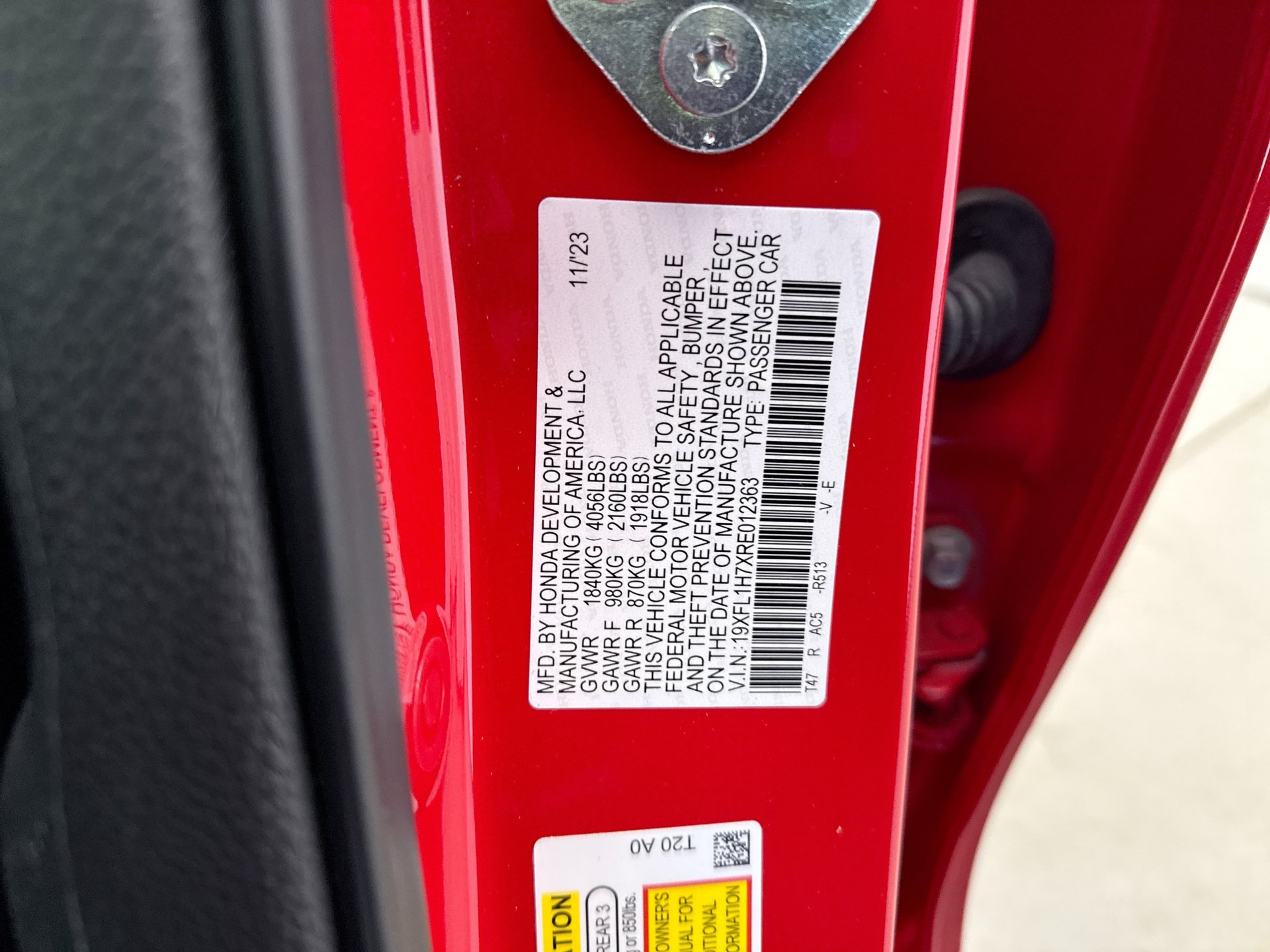 Used 2024 Honda Civic EX-L image 20