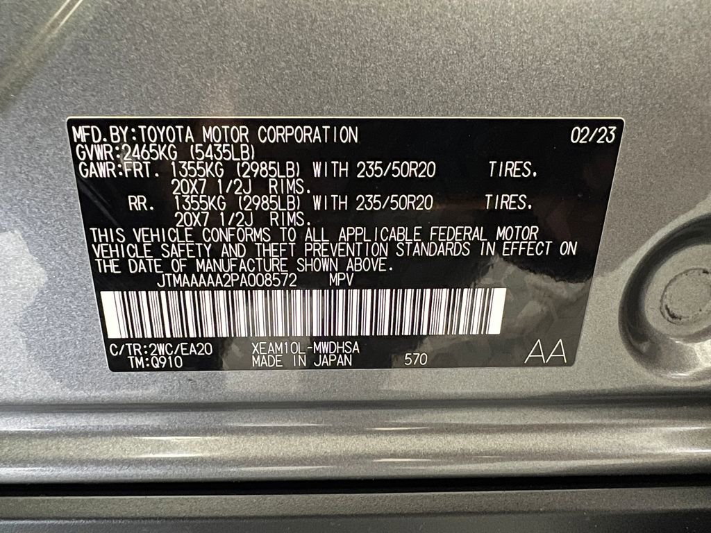 Certified 2023 Toyota bZ4X Limited image 43