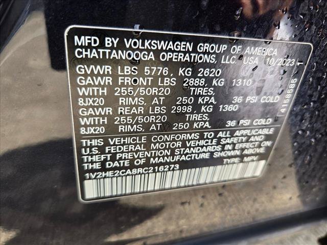 Used 2024 Volkswagen Atlas Cross Sport SE AWD/4WD image 22