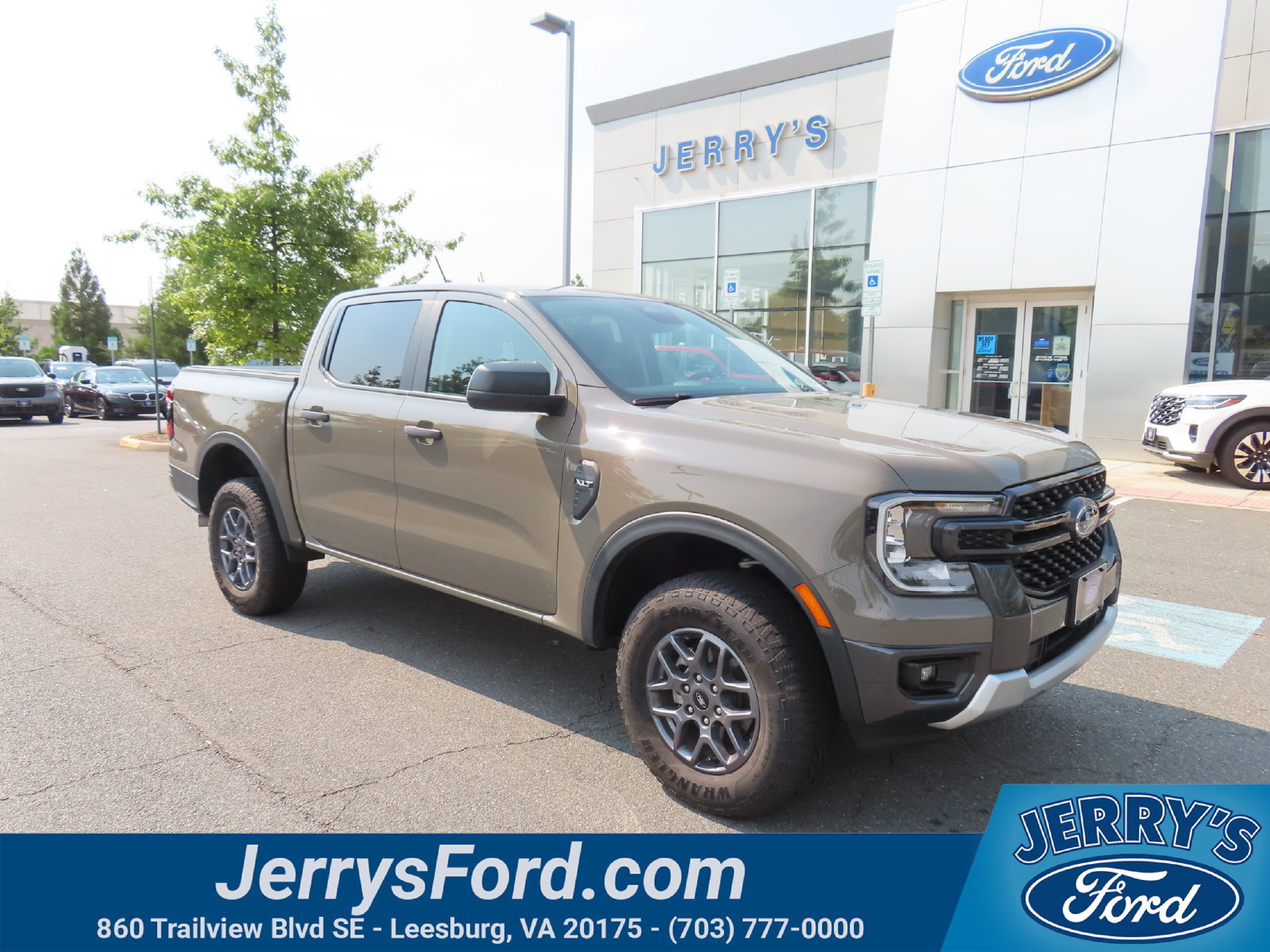 Certified 2025 Ford Ranger XLT w/ Trailer Tow Package AWD/4WD image 1