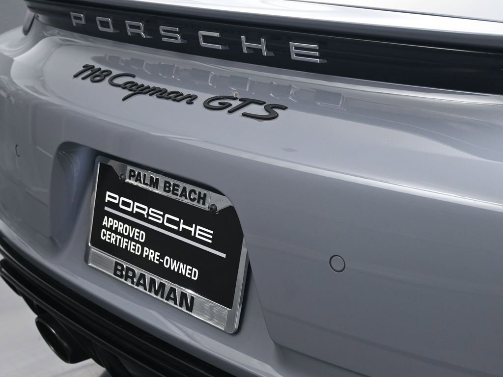 Certified 2025 Porsche 718 Cayman GTS image 28