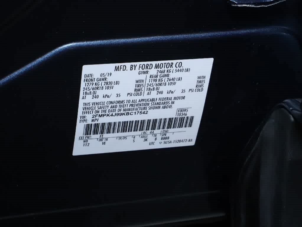 Used 2019 Ford Edge SEL w/ Equipment Group 201A AWD/4WD image 19