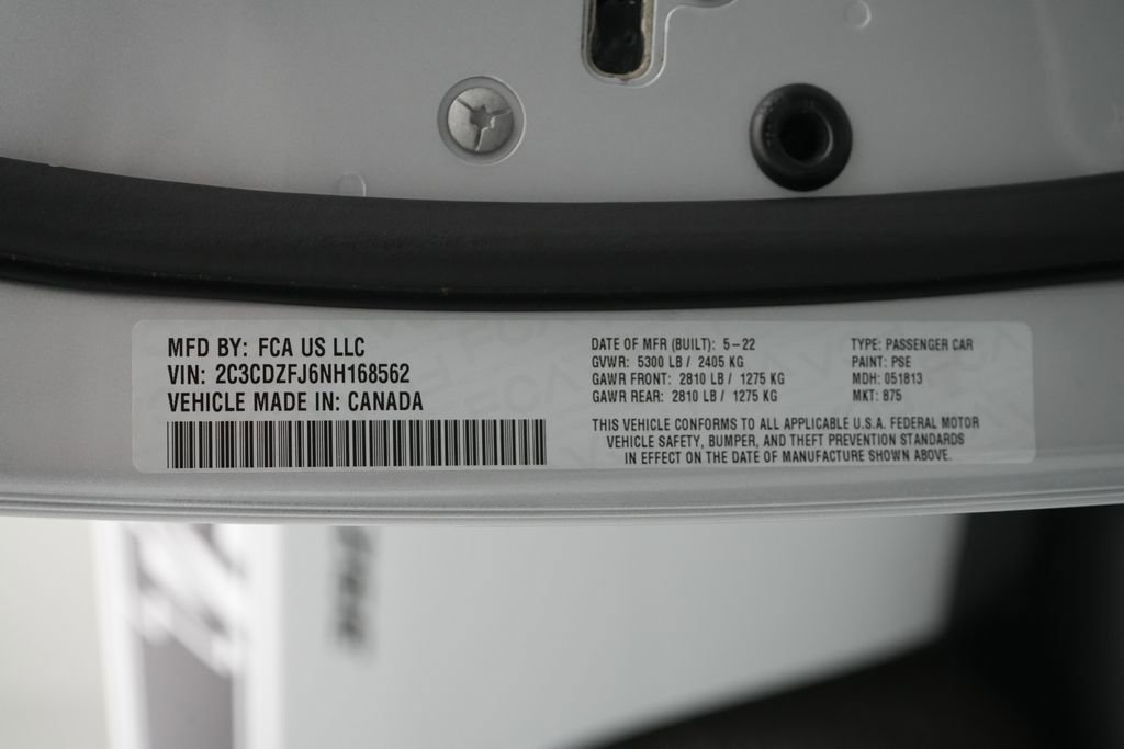 Used 2022 Dodge Challenger R/T Scat Pack w/ T/A Package RWD image 50