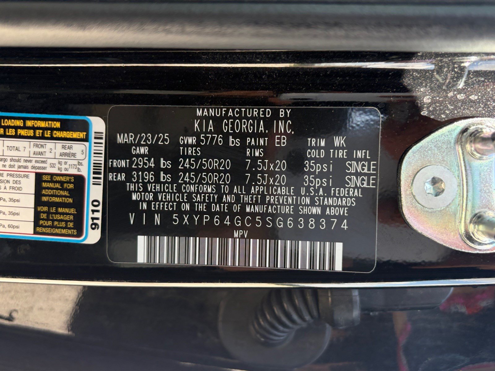 Used 2025 Kia Telluride S FWD image 25