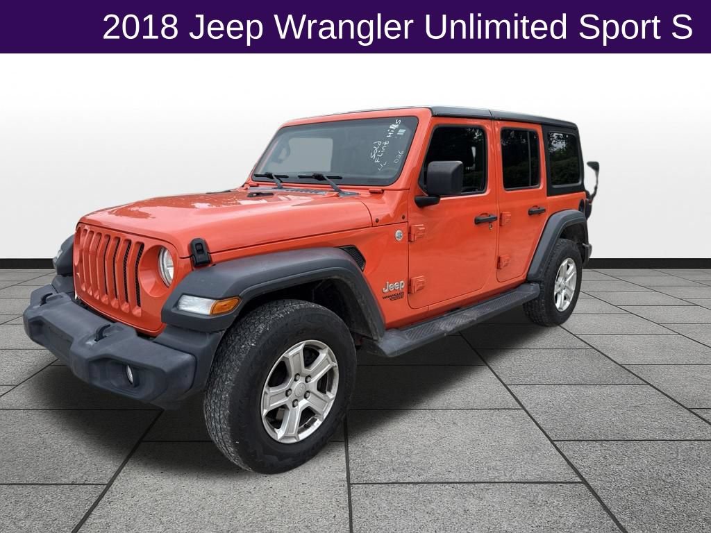 Used 2018 Jeep Wrangler Unlimited Sport S