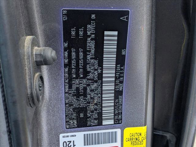 Used 2019 Toyota Sienna XLE w/ XLE Navigation Package FWD image 27