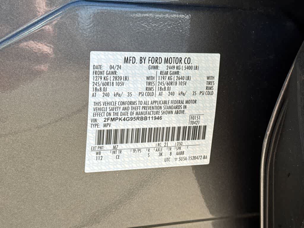 New 2024 Ford Edge SE AWD/4WD image 31