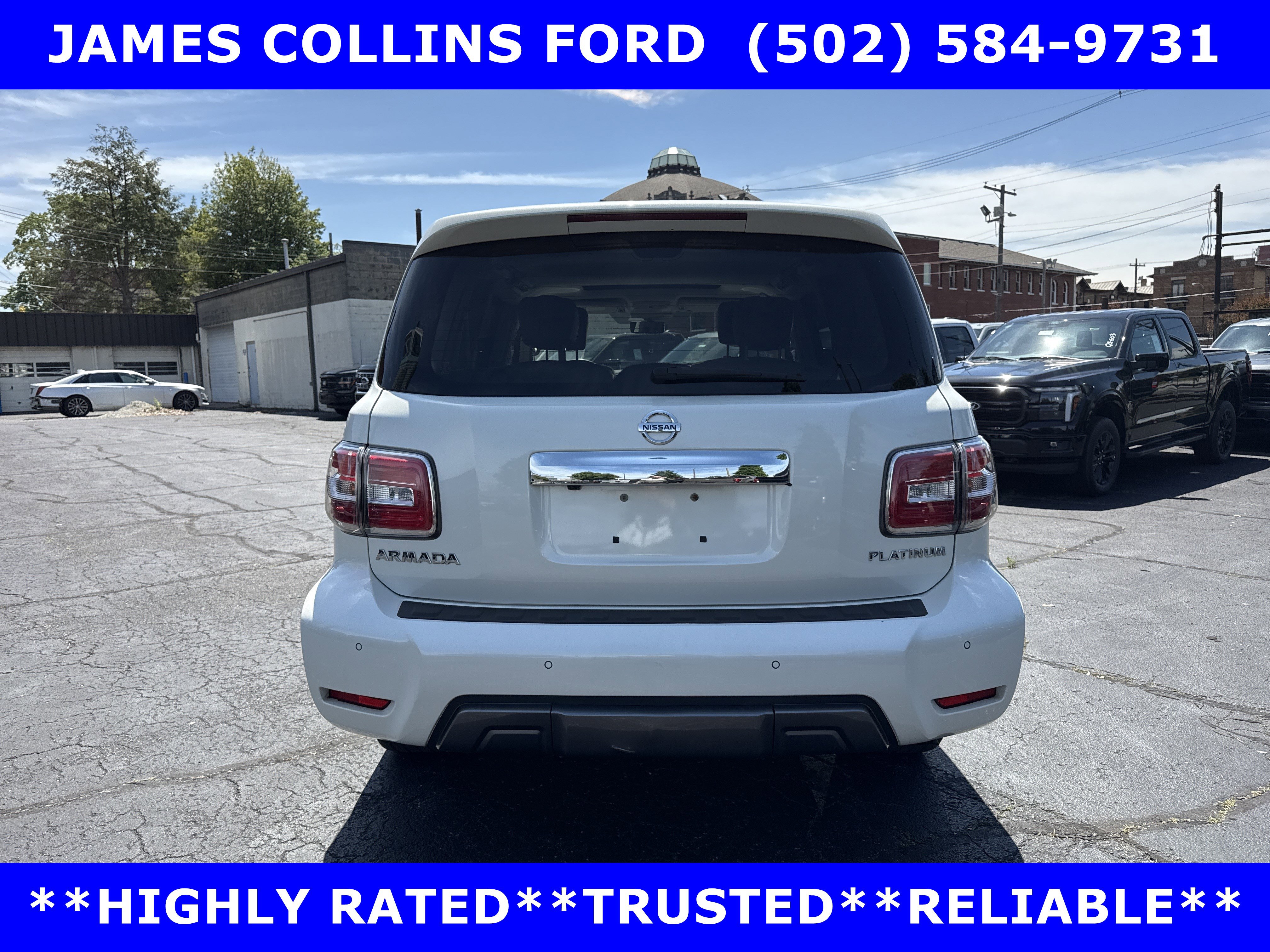 Used 2019 Nissan Armada Platinum w/ Captain's Chairs Package AWD/4WD image 8