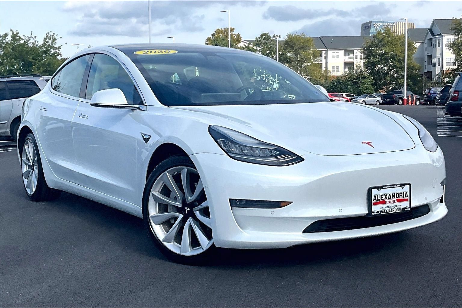 Used 2020 Tesla Model 3 Long Range AWD/4WD image 2