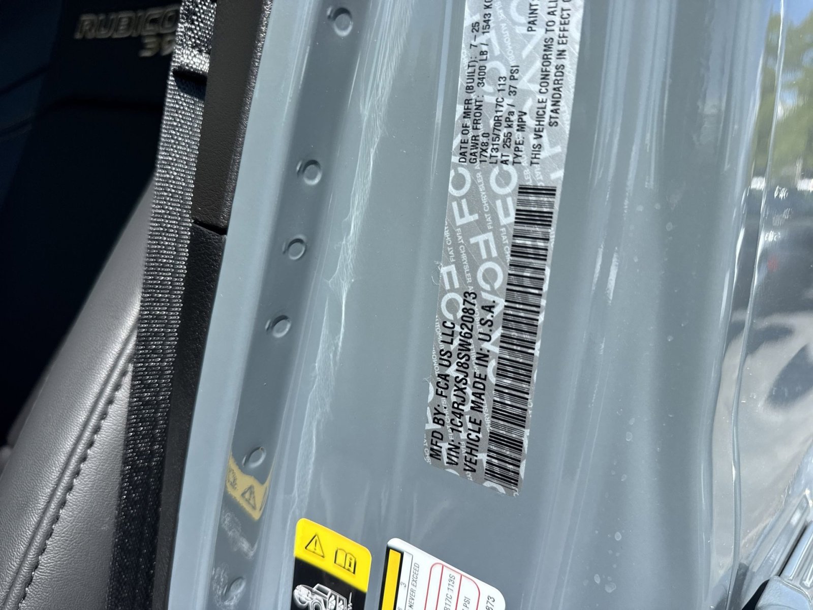 New 2025 Jeep Wrangler Unlimited Rubicon 392 image 17