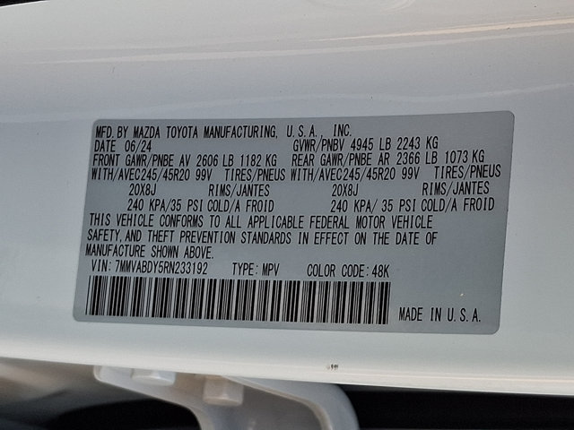 Certified 2024 MAZDA CX-50 AWD 2.5 Turbo w/ Weather Package image 27