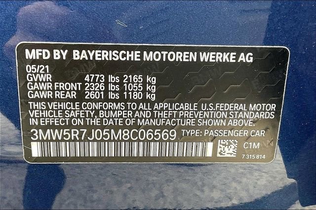 Used 2021 BMW 330i xDrive Sedan w/ Premium Package image 14