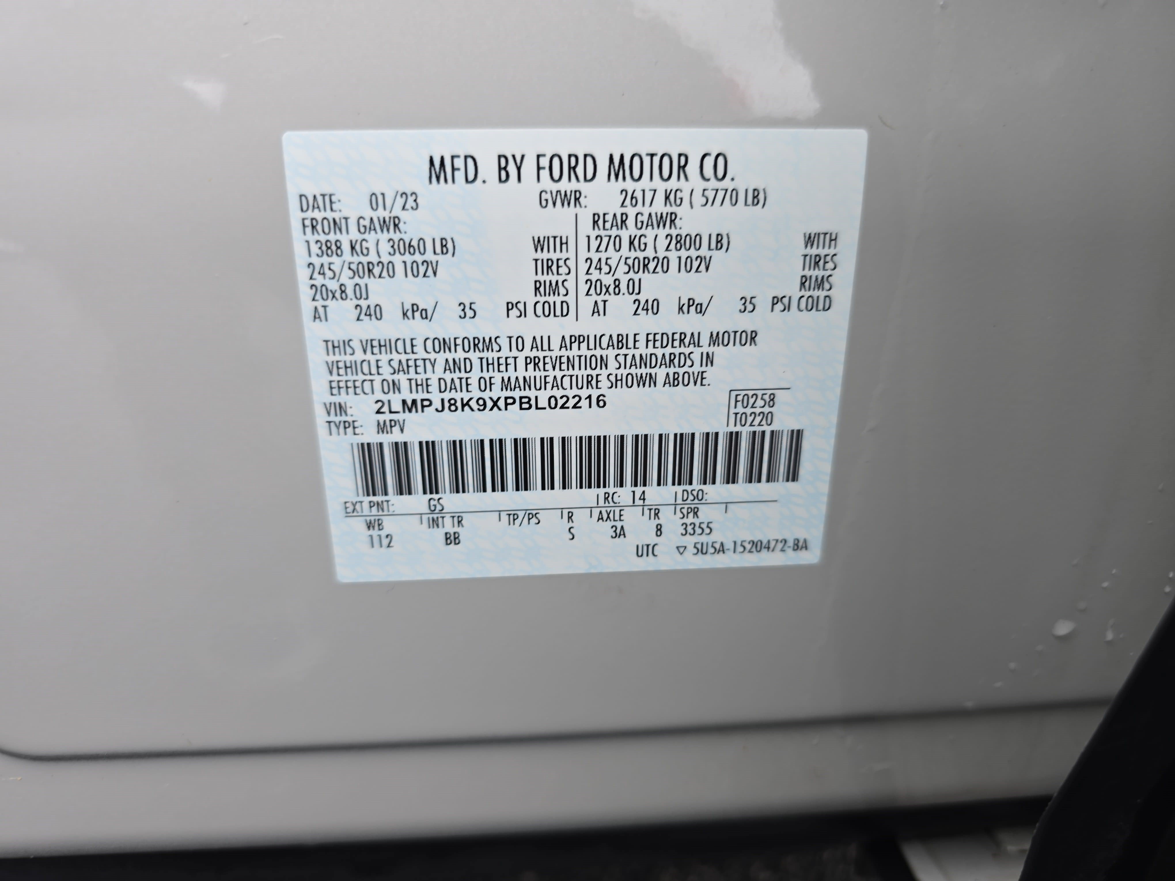 Certified 2023 Lincoln Nautilus Reserve AWD/4WD image 35