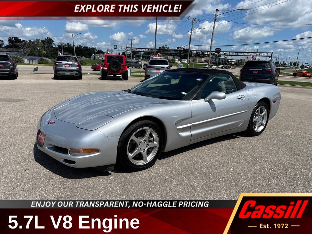 Used 2001 Chevrolet Corvette Convertible w/ Preferred Equipment Group2 RWD 360° Tour