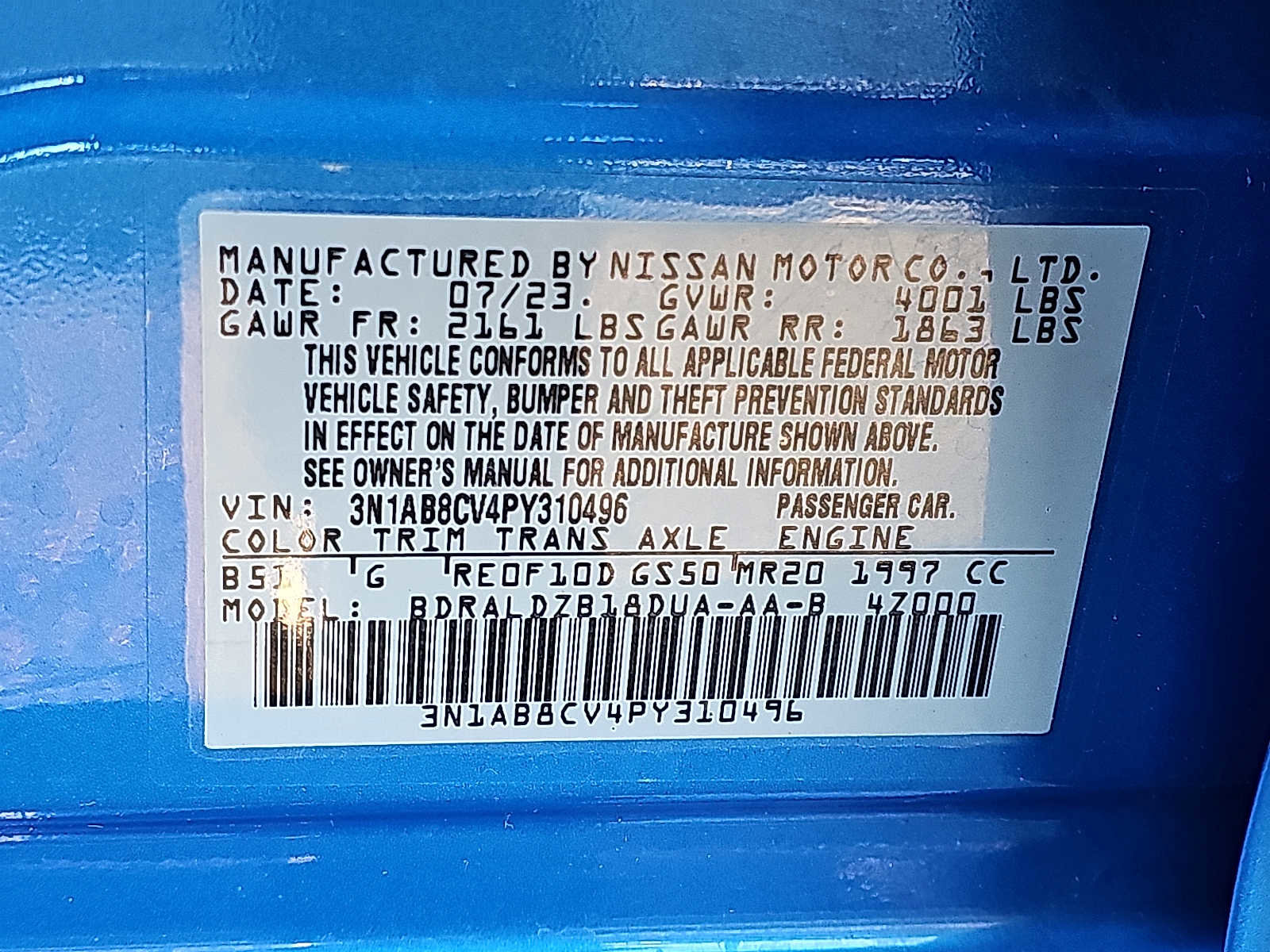 Used 2023 Nissan Sentra SV image 25