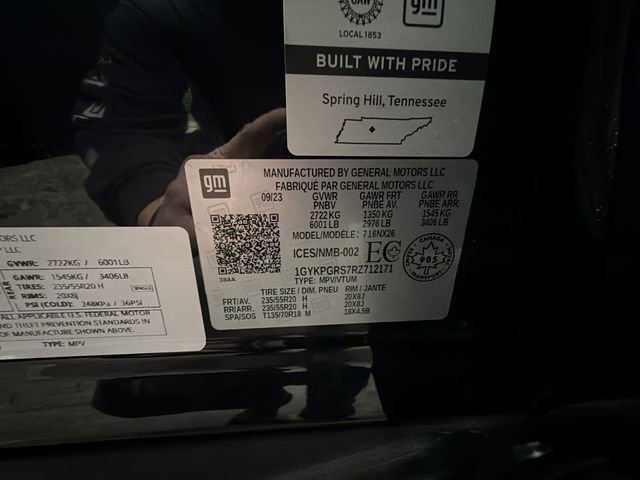 Certified 2024 Cadillac XT6 Sport w/ LPO, Red Accent Package image 36