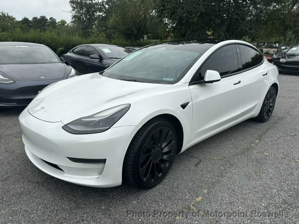 Used 2022 Tesla Model 3 Performance AWD/4WD image 3