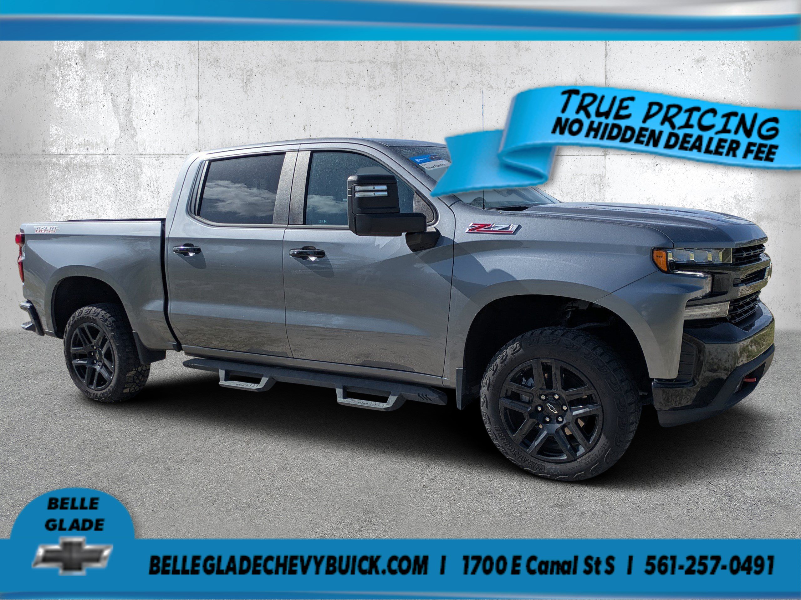 Used 2021 Chevrolet Silverado 1500 LT Trail Boss w/ Convenience Package II AWD/4WD image 1