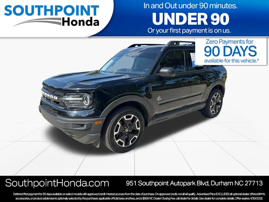 Used 2022 Ford Bronco Sport Outer Banks w/ Tech Package AWD/4WD image 3