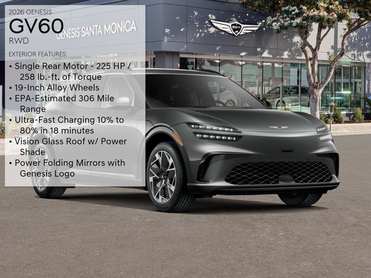 New 2026 Genesis GV60 RWD image 3