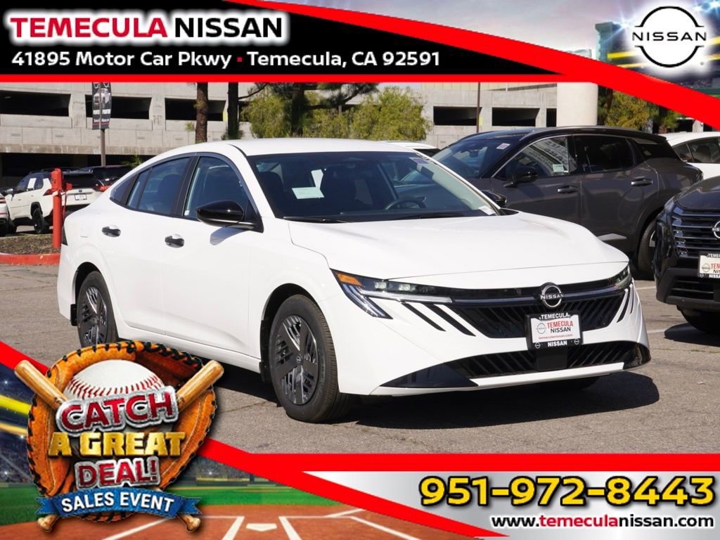 New 2026 Nissan Sentra S w/ Floor Mat Package FWD image 1