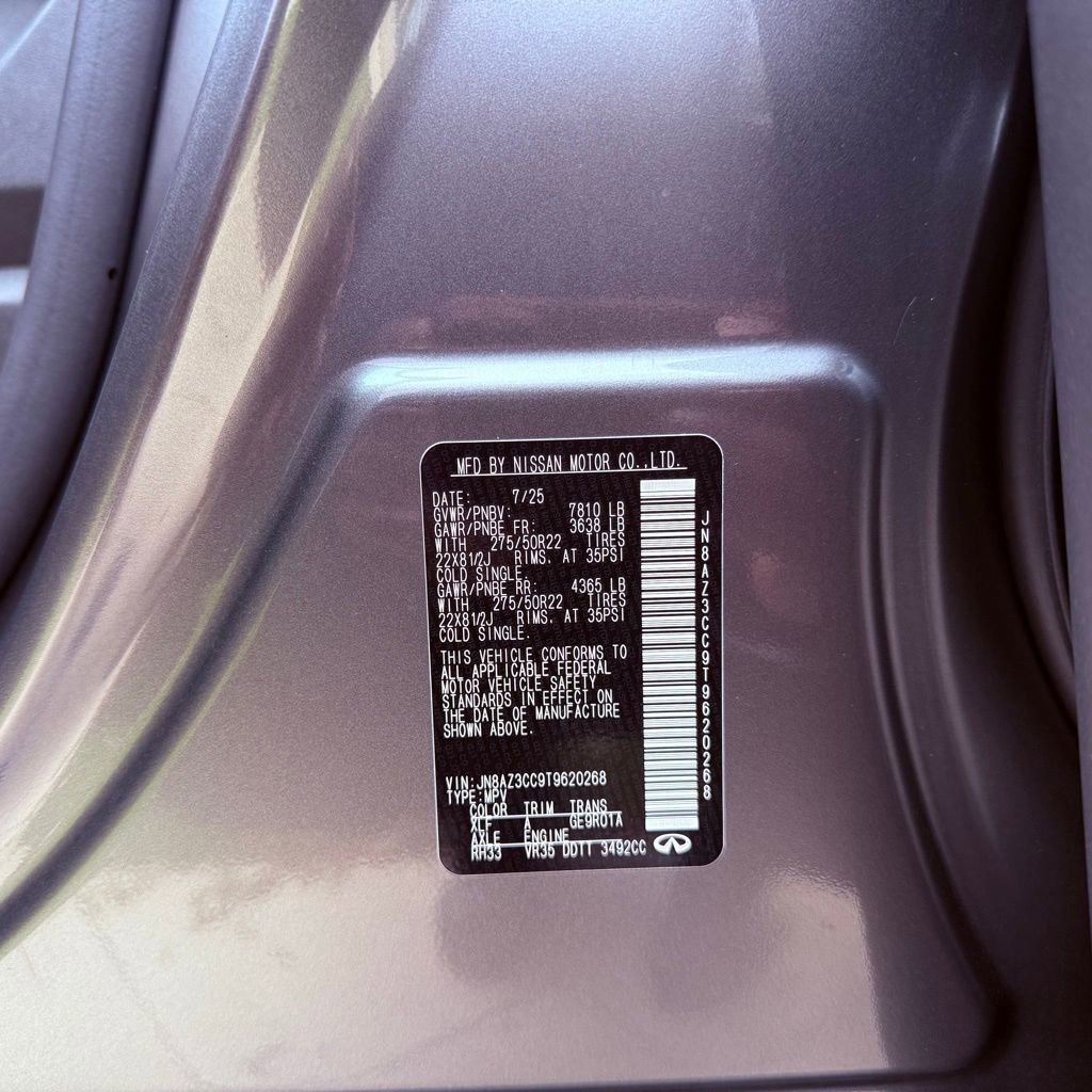 Certified 2026 INFINITI QX80 Autograph image 41