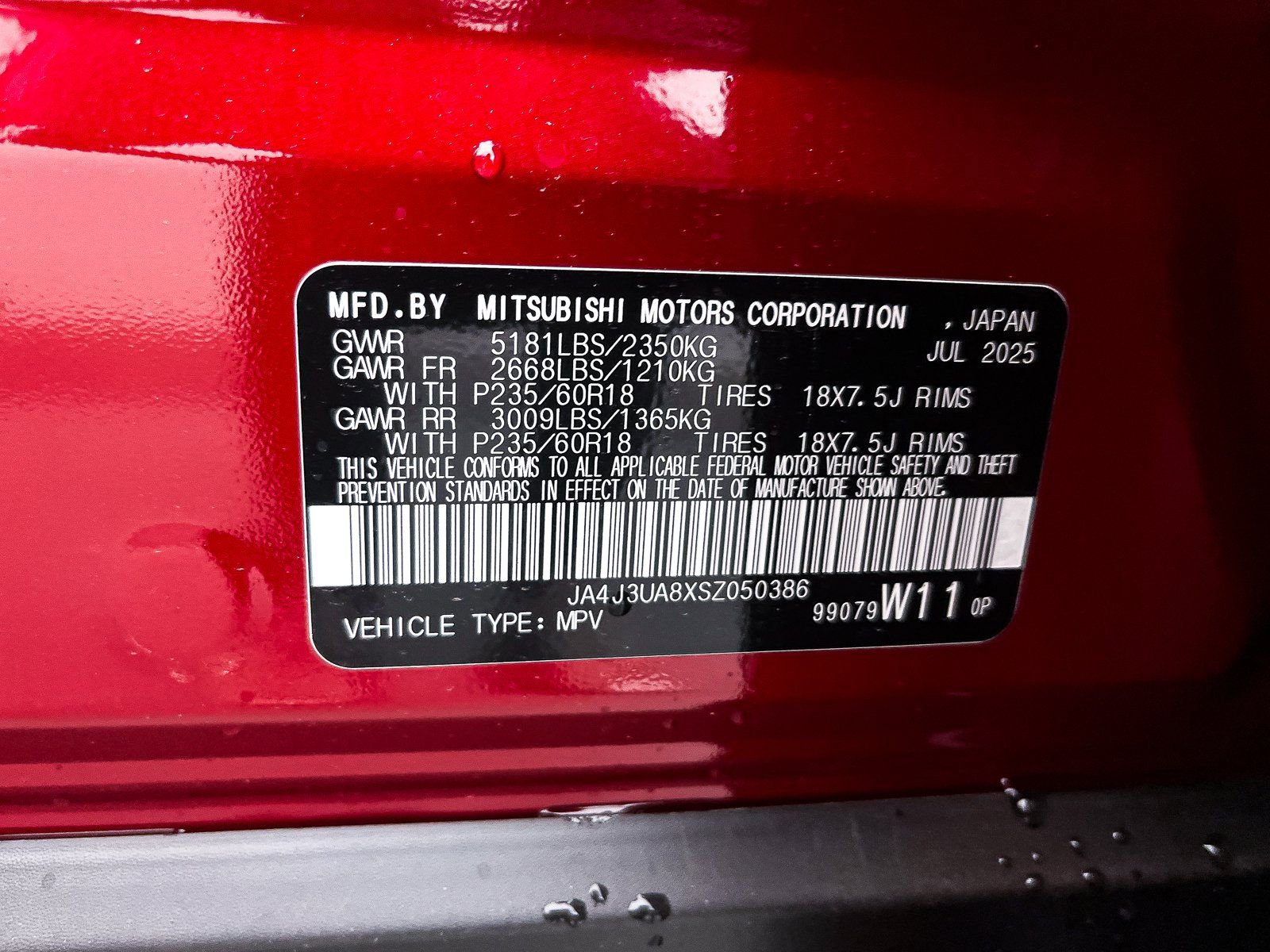 New 2025 Mitsubishi Outlander ES image 26