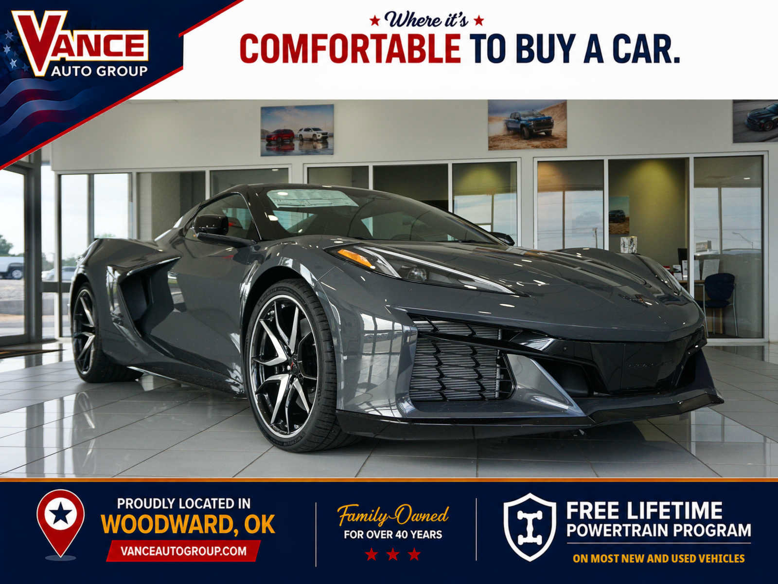 New 2027 Chevrolet Corvette Grand Sport w/ Stealth Interior Trim Package RWD image 1