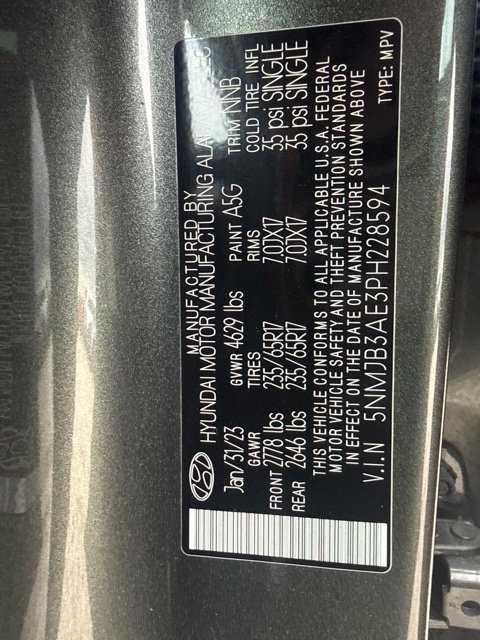 Certified 2023 Hyundai Tucson SEL FWD image 16