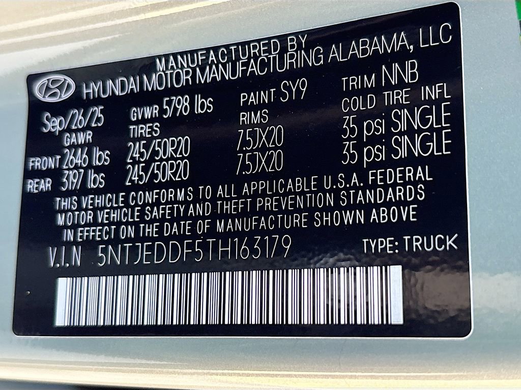 Used 2026 Hyundai Santa Cruz Limited image 34