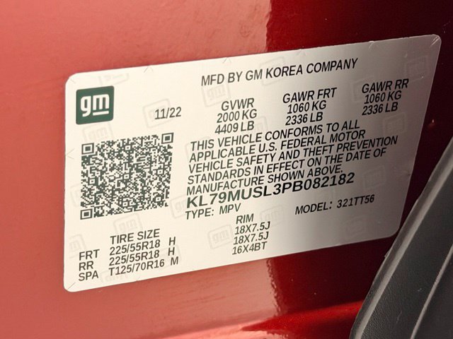 Certified 2023 Chevrolet TrailBlazer RS w/ Convenience Package AWD/4WD image 20