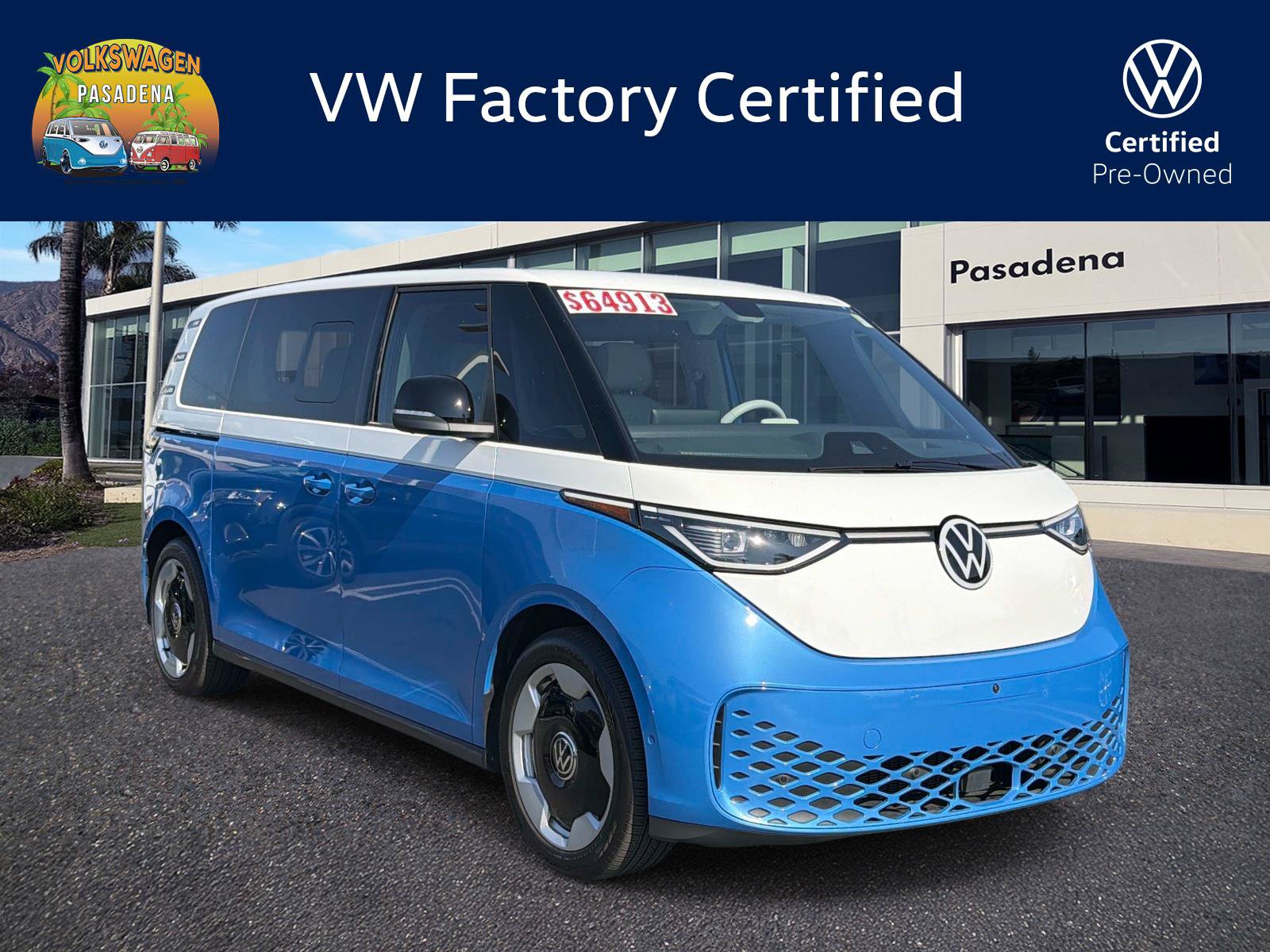 Certified 2025 Volkswagen ID. Buzz Pro S Plus